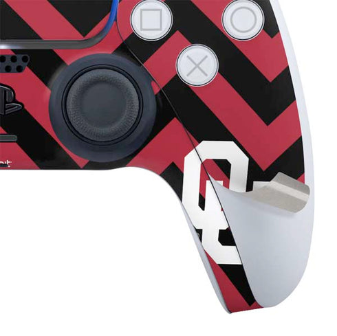 University of Oklahoma Sooners Chevron PS5 Controller Skin